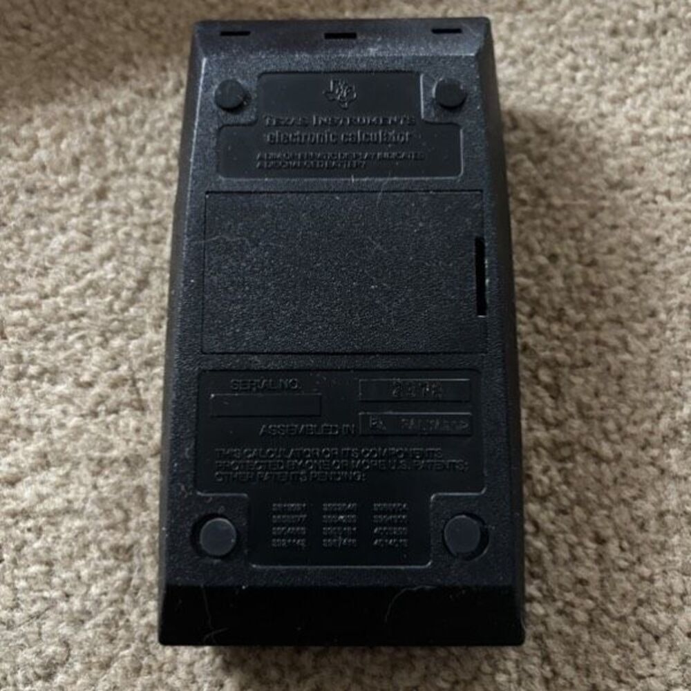 Texas Instruments TI-1025 Memory Calculator In Box *Works* - Picture 3 of 9